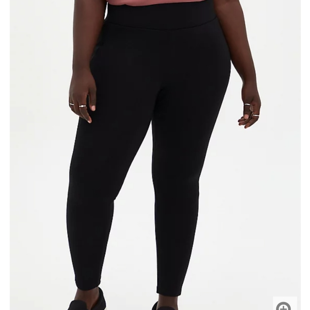 Torrid Studio Brushed Ponte Slim Fix Pixie Pants